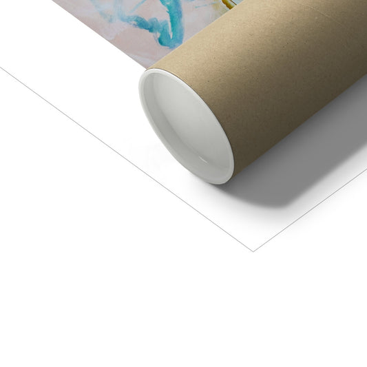 Just Makes Me Smile Rolled Fine Art Print