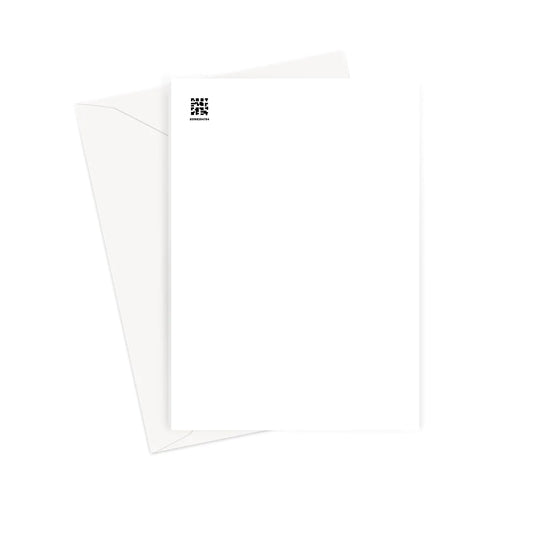 Sweet Pea Greeting Card