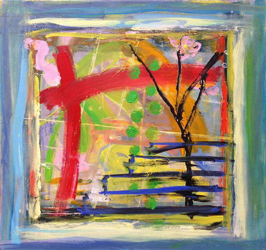 Unexpected Oasis - Original Abstract Painting