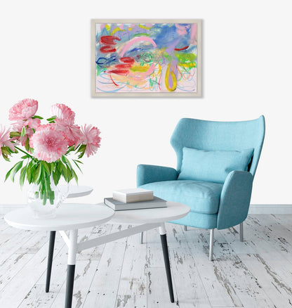 Let’s Play! - Original Abstract Expressive Painting